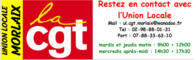 Informations - CGT Morlaix